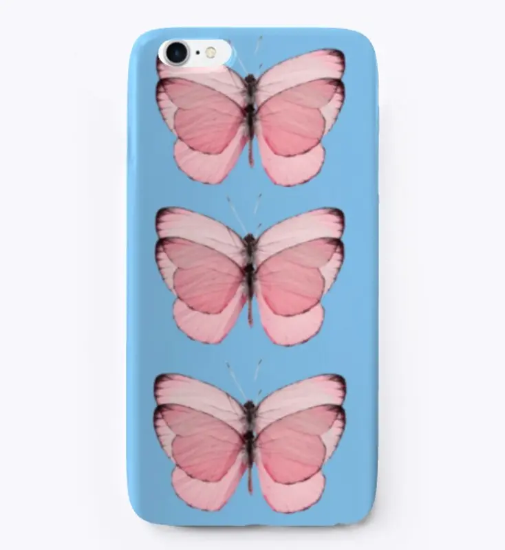 Pale Pink Butterflies